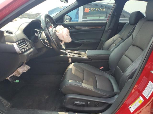 1HGCV1F34KA001673 - 2019 HONDA ACCORD SPORT Rouge photo 7
