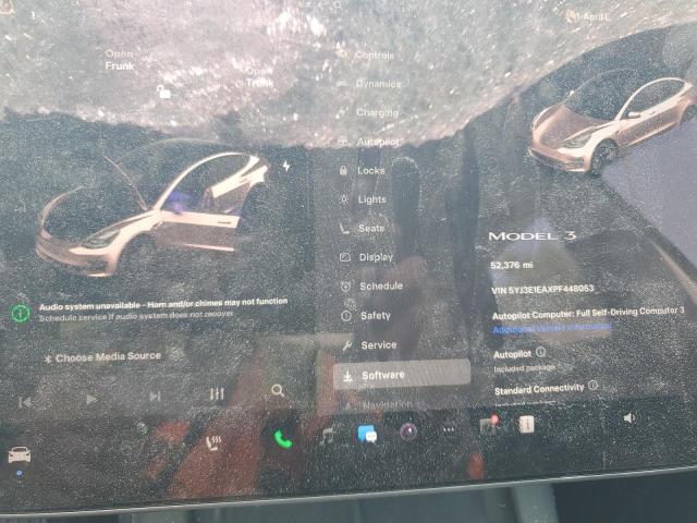 5YJ3E1EAXPF448053 - 2023 TESLA MODEL 3 灰色 照片 9