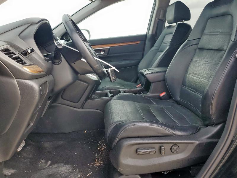 7FARW1H84JE002315 - 2018 HONDA CR-V EXL BLACK photo 7