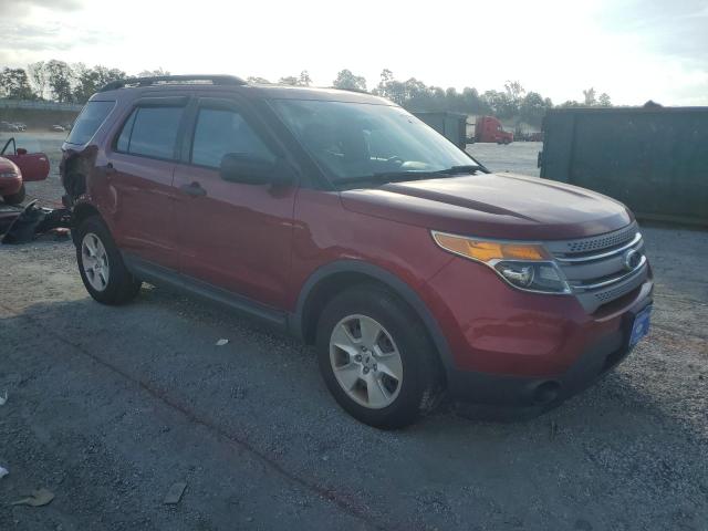 1FM5K7B81DGA78145 - 2013 FORD EXPLORER RED photo 4