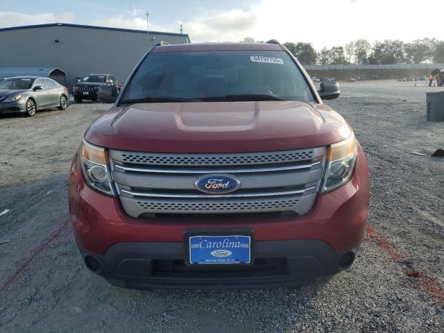 1FM5K7B81DGA78145 - 2013 FORD EXPLORER RED photo 5