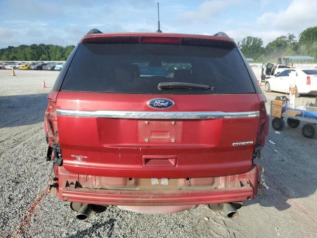 1FM5K7B81DGA78145 - 2013 FORD EXPLORER RED photo 6