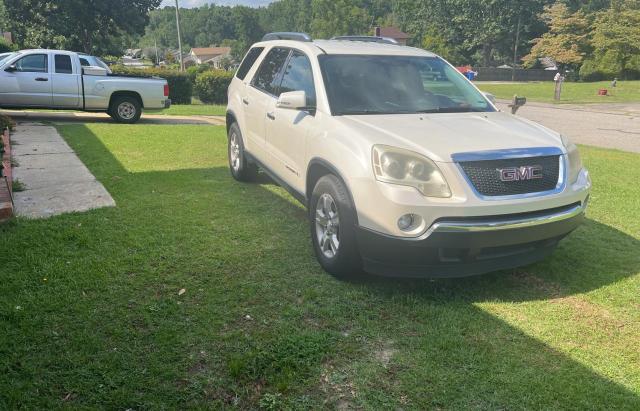 1GKER33718J224457 - 2008 GMC ACADIA SLT-2 WHITE photo 1