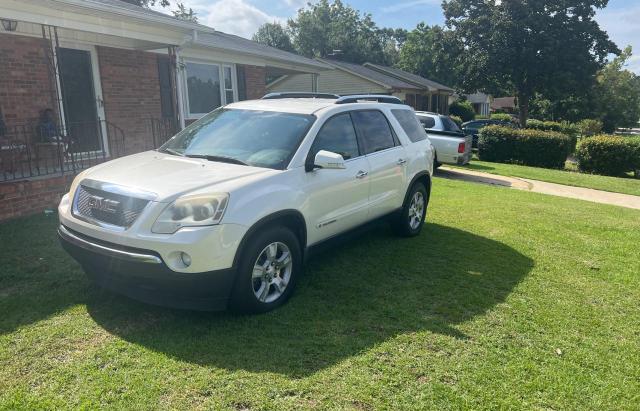 1GKER33718J224457 - 2008 GMC ACADIA SLT-2 WHITE photo 2