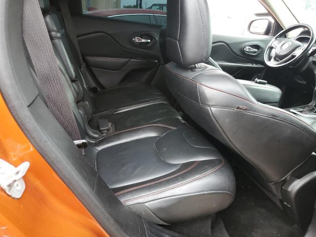 1C4PJMBS5EW254602 - 2014 JEEP CHEROKEE TRAILHAWK ORANGE photo 10