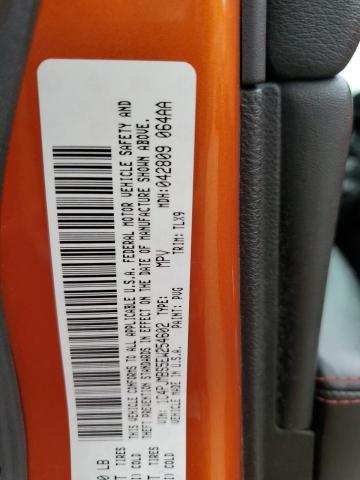 1C4PJMBS5EW254602 - 2014 JEEP CHEROKEE TRAILHAWK ORANGE photo 12