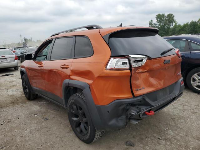 1C4PJMBS5EW254602 - 2014 JEEP CHEROKEE TRAILHAWK ORANGE photo 2