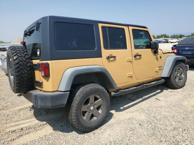 1C4BJWDGXDL656159 - 2013 JEEP WRANGLER U SPORT თაფლისფერი ფოტო 3