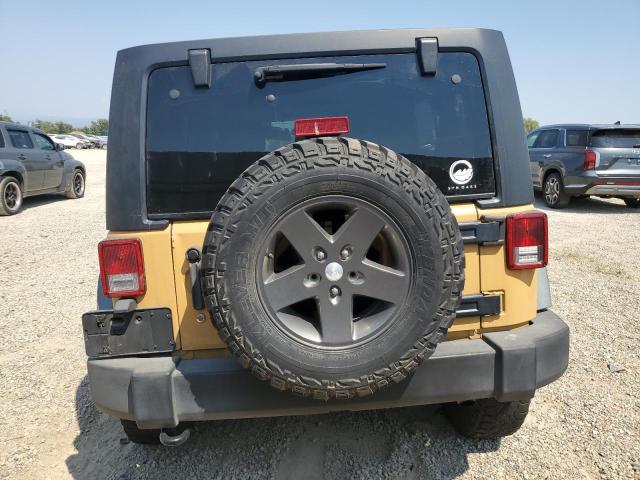 1C4BJWDGXDL656159 - 2013 JEEP WRANGLER U SPORT თაფლისფერი ფოტო 6