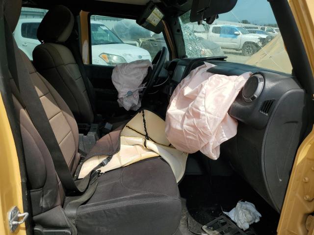 1C4BJWDGXDL656159 - 2013 JEEP WRANGLER U SPORT თაფლისფერი ფოტო 7