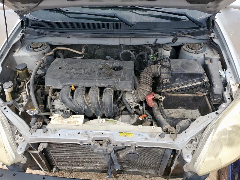 2T1KR30E65C495202 - 2005 TOYOTA COROLLA MA XR SILVER photo 11