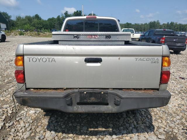 5TEWM72N52Z082438 - 2002 TOYOTA TACOMA XTRACAB SILVER photo 6