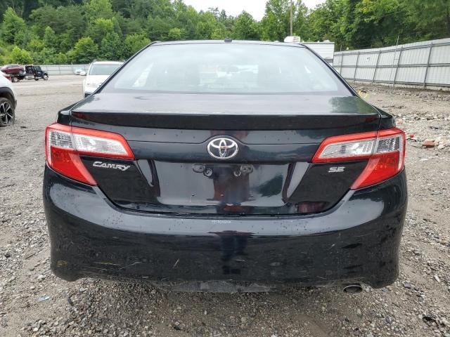 4T1BF1FK4CU186382 - 2012 TOYOTA CAMRY BASE BLACK photo 6