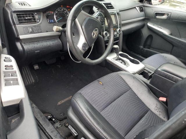 4T1BF1FK4CU186382 - 2012 TOYOTA CAMRY BASE BLACK photo 8