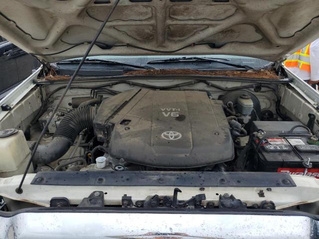 5TEJU62N48Z472685 - 2008 TOYOTA TACOMA DOUBLE CAB PRERUNNER WHITE photo 11