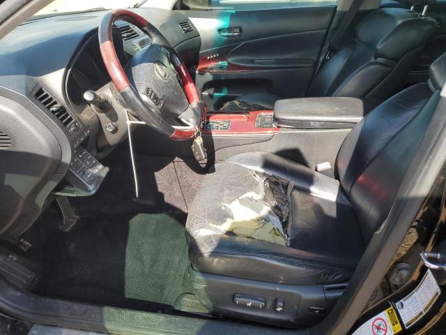 JTHBE96S870022764 - 2007 LEXUS GS 350 BLACK photo 7