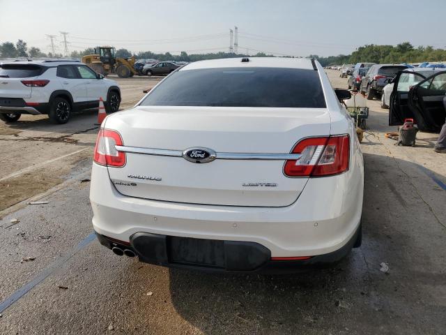 1FAHP2FW3CG100343 - 2012 FORD TAURUS LIMITED WHITE photo 6