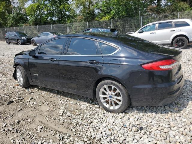 3FA6P0LU9KR182844 - 2019 FORD FUSION SE BLACK photo 2