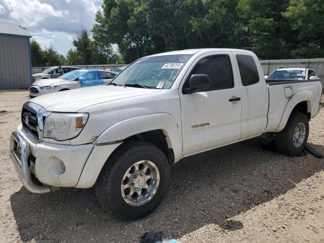 5TETU62N75Z118468 - 2005 TOYOTA TACOMA PRERUNNER ACCESS CAB WHITE photo 1