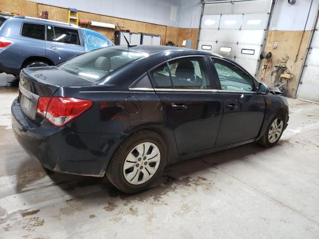 1G1PC5SH8C7268515 - 2012 CHEVROLET CRUZE LS შავი ფოტო 3