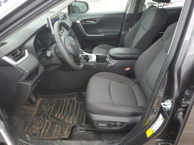 4T3RWRFV7PU109624 - 2023 TOYOTA RAV4 XLE CHARCOAL photo 7