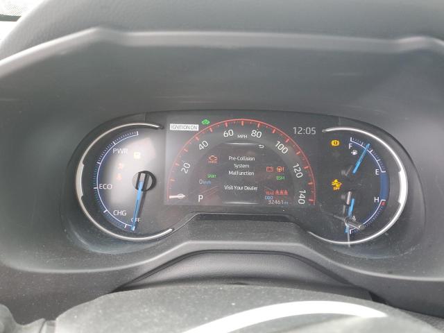 4T3RWRFV7PU109624 - 2023 TOYOTA RAV4 XLE CHARCOAL photo 9