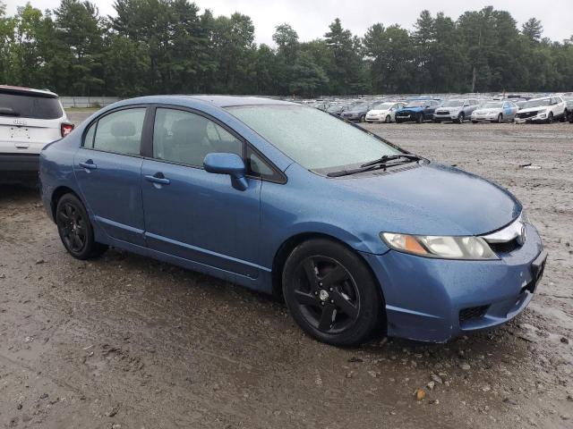 2HGFA1F59AH580959 - 2010 HONDA CIVIC LX BLUE photo 4