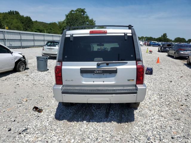 1J8HG48P47C527936 - 2007 JEEP COMMANDER SILVER photo 6