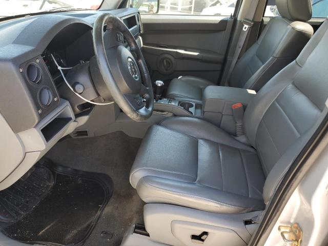 1J8HG48P47C527936 - 2007 JEEP COMMANDER SILVER photo 7