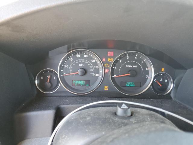 1J8HG48P47C527936 - 2007 JEEP COMMANDER 银色 照片 9