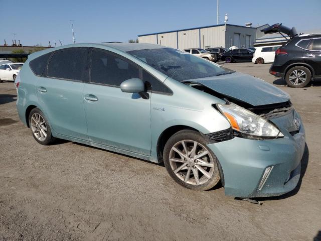 JTDZN3EU4E3291582 - 2014 TOYOTA PRIUS V TEAL photo 4