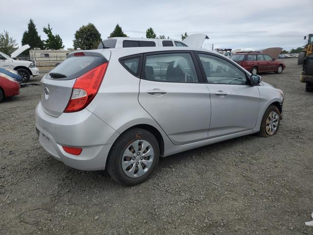 KMHCT5AE6GU247808 - 2016 HYUNDAI ACCENT SE SILVER photo 3