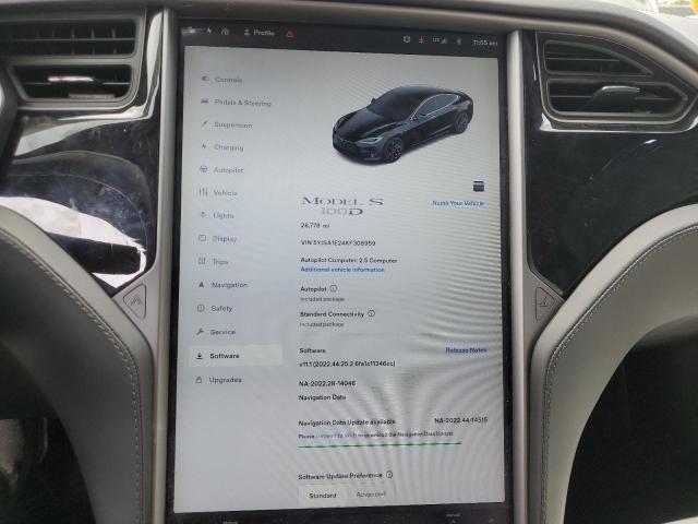 5YJSA1E24KF308959 - 2019 TESLA MODEL S Qara foto 9