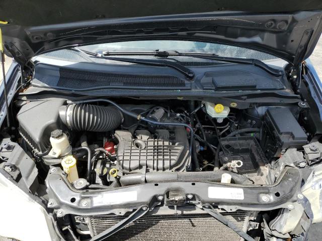 2C4RC1CG5DR734433 - 2013 CHRYSLER TOWN & COU TOURING L BLACK photo 12