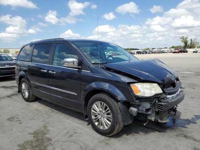 2C4RC1CG5DR734433 - 2013 CHRYSLER TOWN & COU TOURING L BLACK photo 4