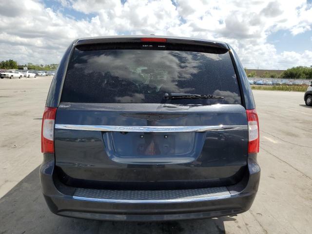 2C4RC1CG5DR734433 - 2013 CHRYSLER TOWN & COU TOURING L BLACK photo 6