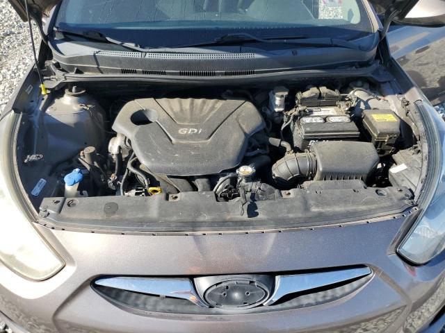KMHCT5AE2CU030217 - 2012 HYUNDAI ACCENT GLS ყავისფერი ფოტო 11