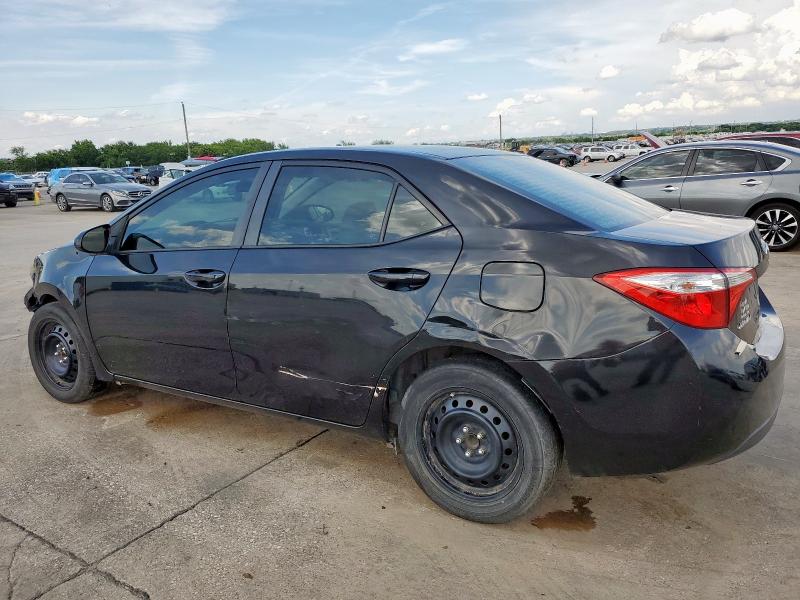 5YFBURHE1GP405964 - 2016 TOYOTA COROLLA L BLACK photo 2