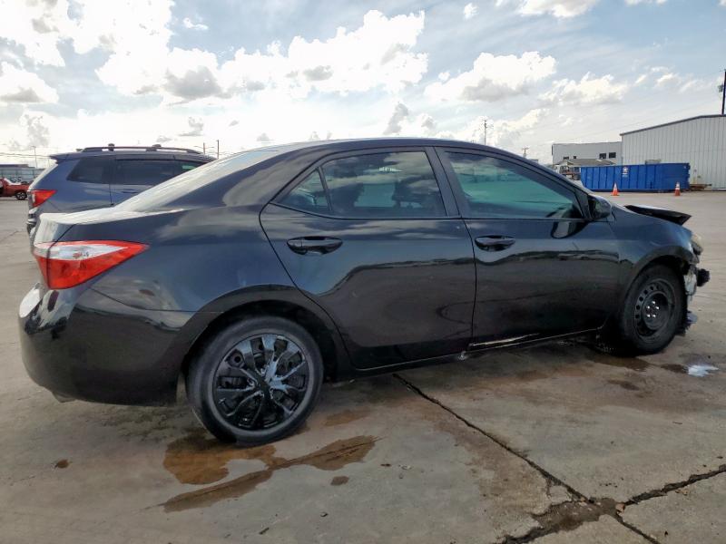 5YFBURHE1GP405964 - 2016 TOYOTA COROLLA L BLACK photo 3
