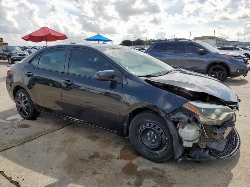 5YFBURHE1GP405964 - 2016 TOYOTA COROLLA L BLACK photo 4