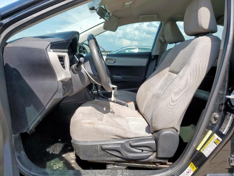 5YFBURHE1GP405964 - 2016 TOYOTA COROLLA L BLACK photo 7