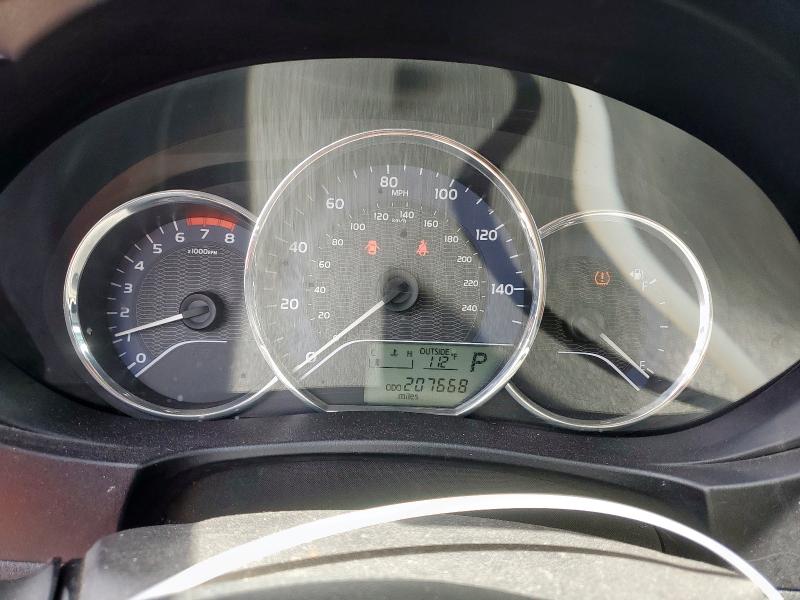 5YFBURHE1GP405964 - 2016 TOYOTA COROLLA L BLACK photo 9