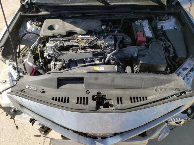 4T1T11AK7PU790959 - 2023 TOYOTA CAMRY SE NIGHT SHADE SILVER photo 11