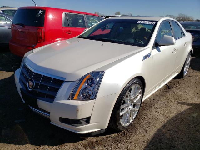 1G6DG5EY3B0168634 - 2011 CADILLAC CTS LUXURY COLLECTION WHITE photo 2