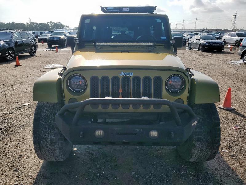 1J4GA59157L152251 - 2007 JEEP WRANGLER SAHARA მწვანე ფოტო 5
