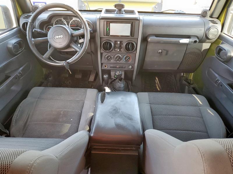 1J4GA59157L152251 - 2007 JEEP WRANGLER SAHARA მწვანე ფოტო 8