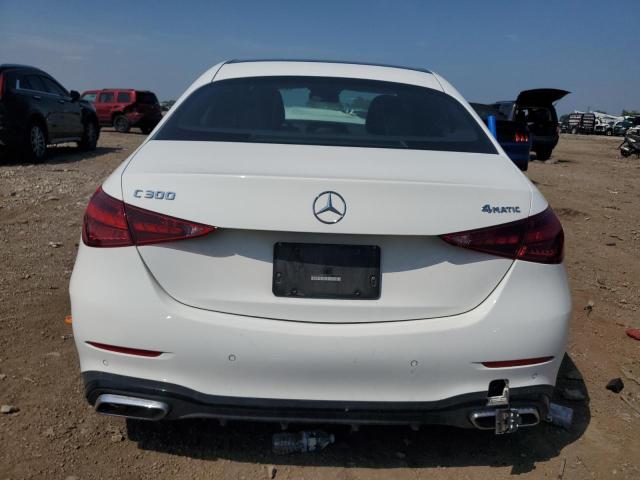 W1KAF4HB8PR121743 - 2023 MERCEDES-BENZ C 300 4MATIC WHITE photo 6