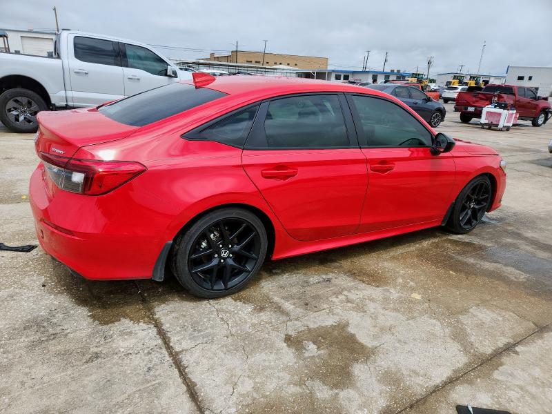 2HGFE2F54RH536471 - 2024 HONDA CIVIC SPORT 红色 照片 3
