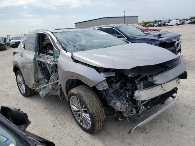 2T2HGCEZ4PC023669 - 2023 LEXUS NX 350 SILVER photo 4