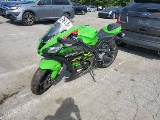 JKBZXVE19KA001099 - 2019 KAWASAKI ZX1002 GREEN photo 2